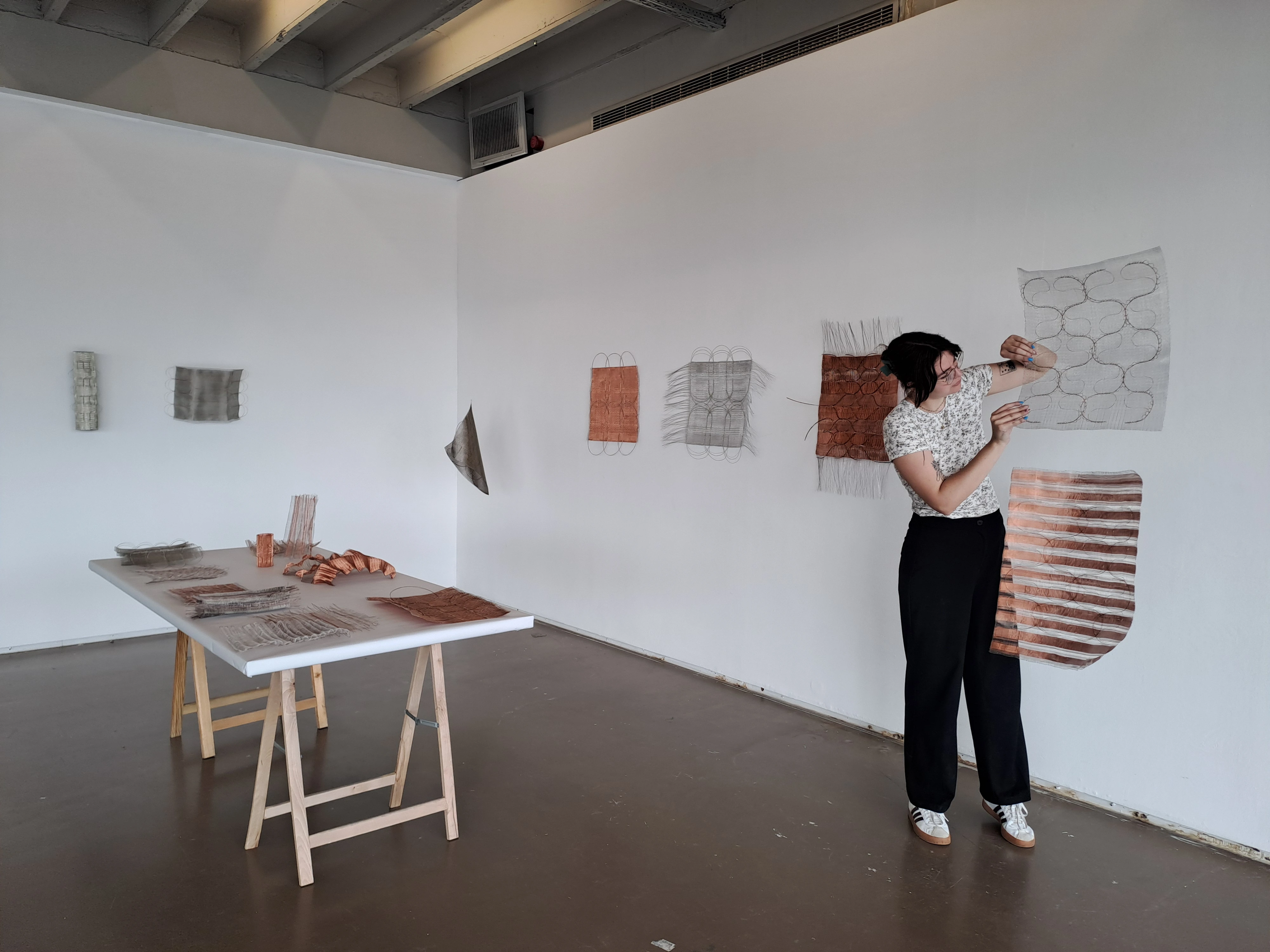 salle d'exposition repriser